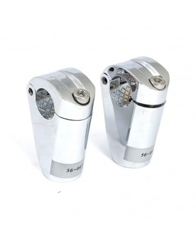 Riser chrome 2"1/2,guidon...