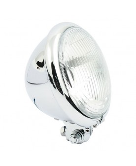 Phare chrome 5"3/4 , H4 Harley