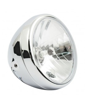 Phare chrome Reno 7" , H4...