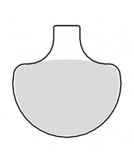 Plaquettes avant EBC  Harley