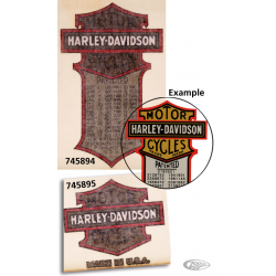 Décalcomanie Trademark Harley