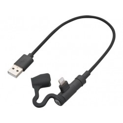 Câble USB Type A noir Harley