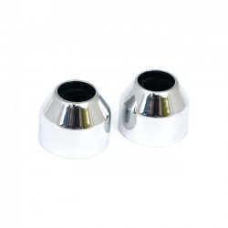 Kit cache bougie chrome Harley