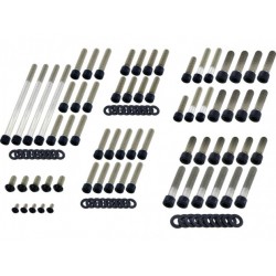 Kit vis moteur inox noir...