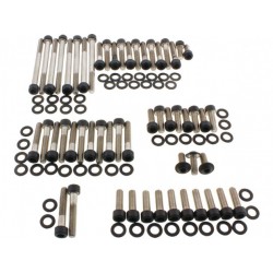 Kit vis moteur inox noir...