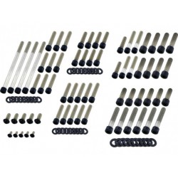 Kit vis moteur inox noir...