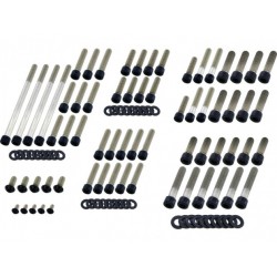 Kit vis moteur inox noir...