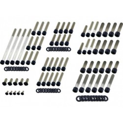 Kit vis moteur inox noir...