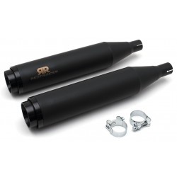 Silencieux inox noir...