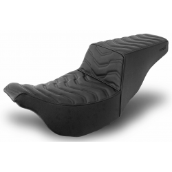 Selle duo style rayon noir...