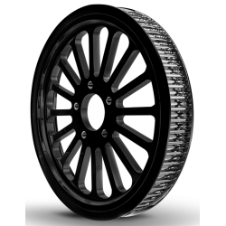 Couronne arriere noir 65...