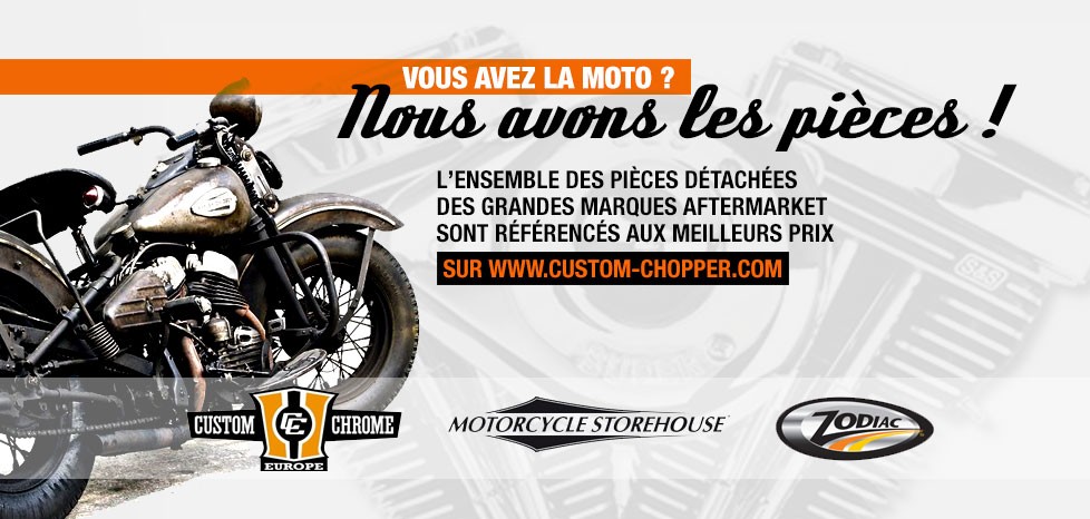 Custom Chopper Pieces détachées Harley Davidson